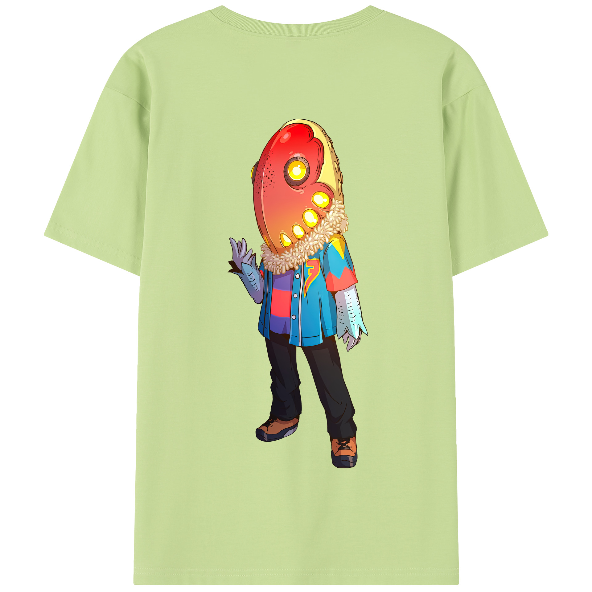 （画像用） ウルトラマン Ultraman 綿100％半袖Tシャツ（背面プリント）